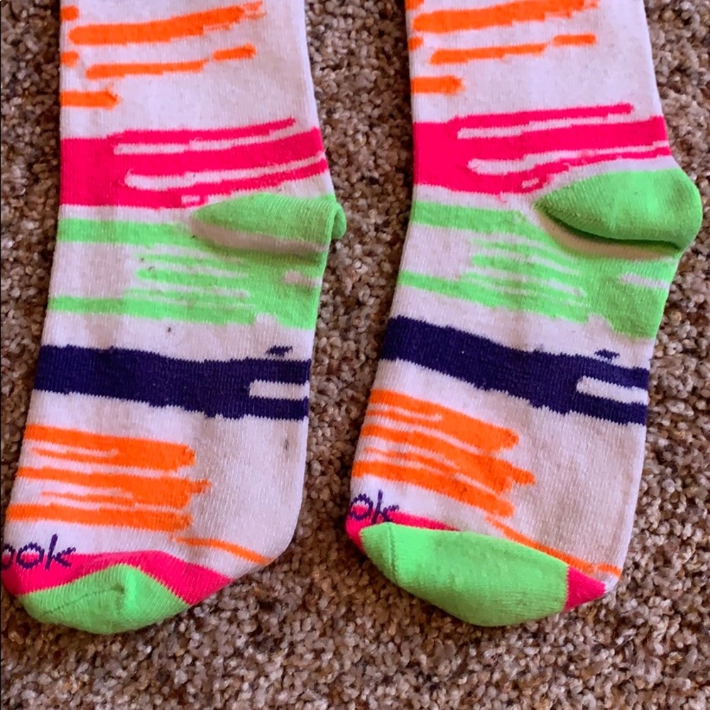 Striped Reebok socks. - Picture 7 of 11